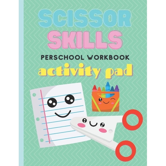 Scissor Skills Preschool Workbook Activity Pad, (Paperback)