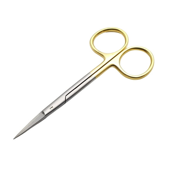 Scissors 4.5" Straight with TC Silver with GP Handle Inserts Embroidery Craft Artman Instruments Brand