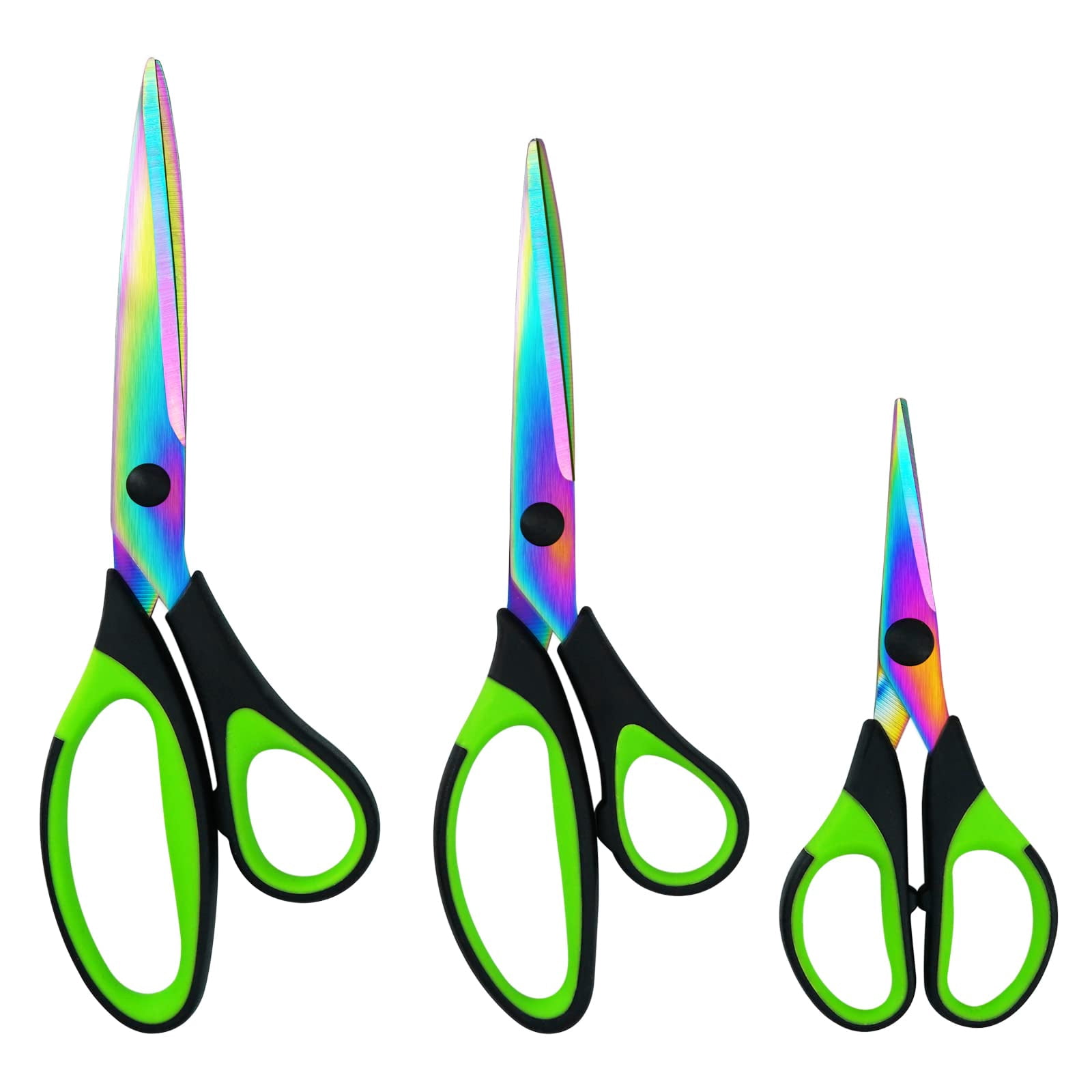 Scissors All Purpose,Heavy Duty Sharp Titanium Blades Scissors with ...