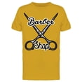 thumbnail image 1 of Scissors Barber Shop Tee Men's -Image by Shutterstock, 1 of 2
