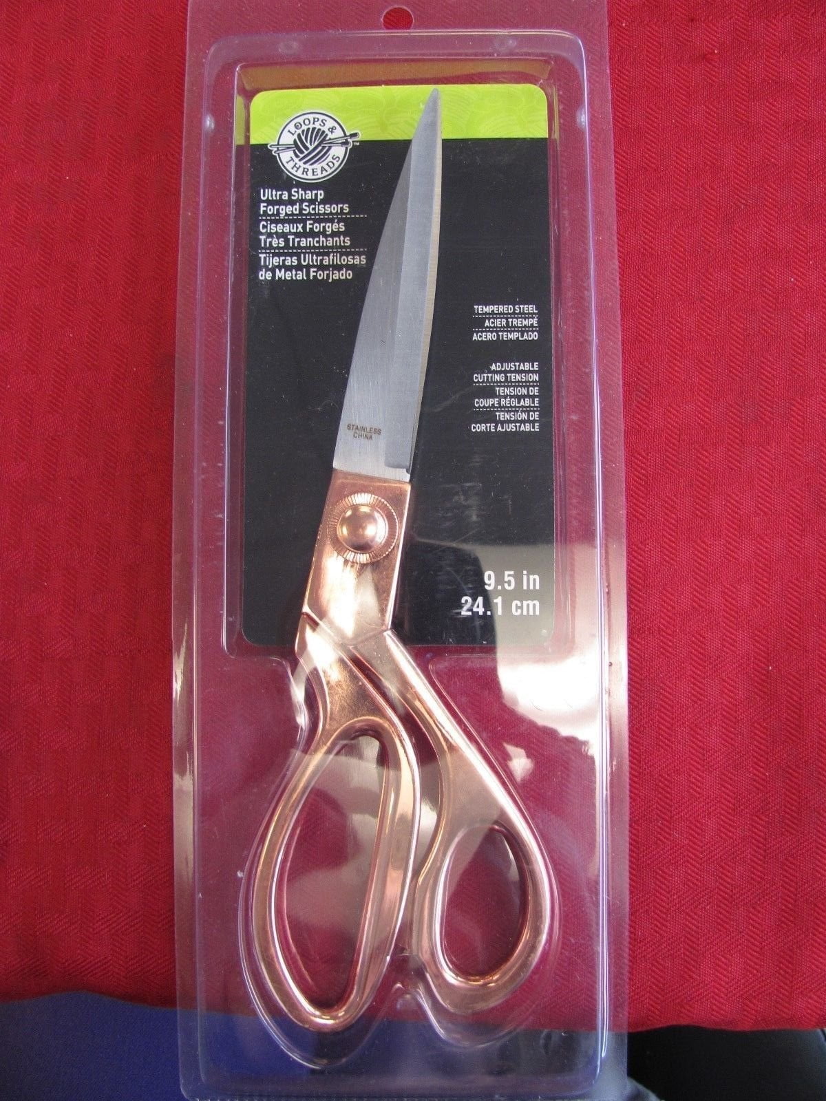 Scissors Loops and Threads Forged Scissors