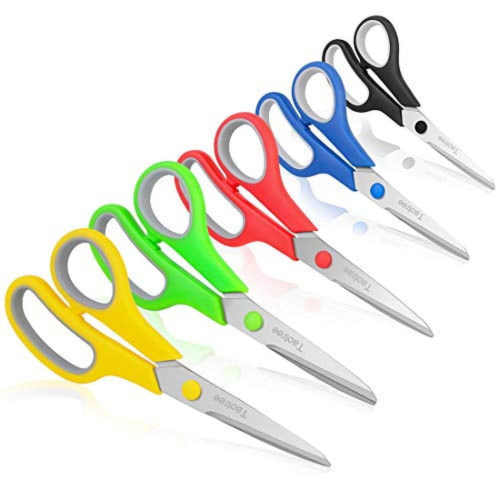 Scissors, Taotree 8 Multipurpose Scissor Bulk Pack of 5