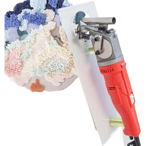 Scissors Tufting Carving Scissors Carpet Carving Scissors, With Cutting Guide,Adjustable Speed 500 To 3500rpmspeed Carpet Trimmer Textured Designs