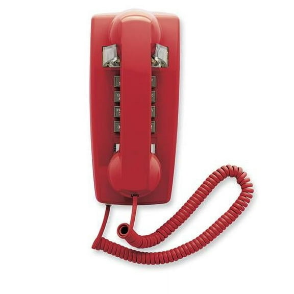 Cetis Standard Wall Phone, Red 2554E (Red)