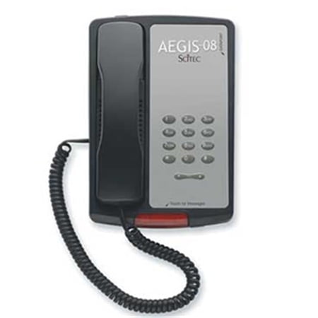 Scitec Aegis Single Line Phone - Black
