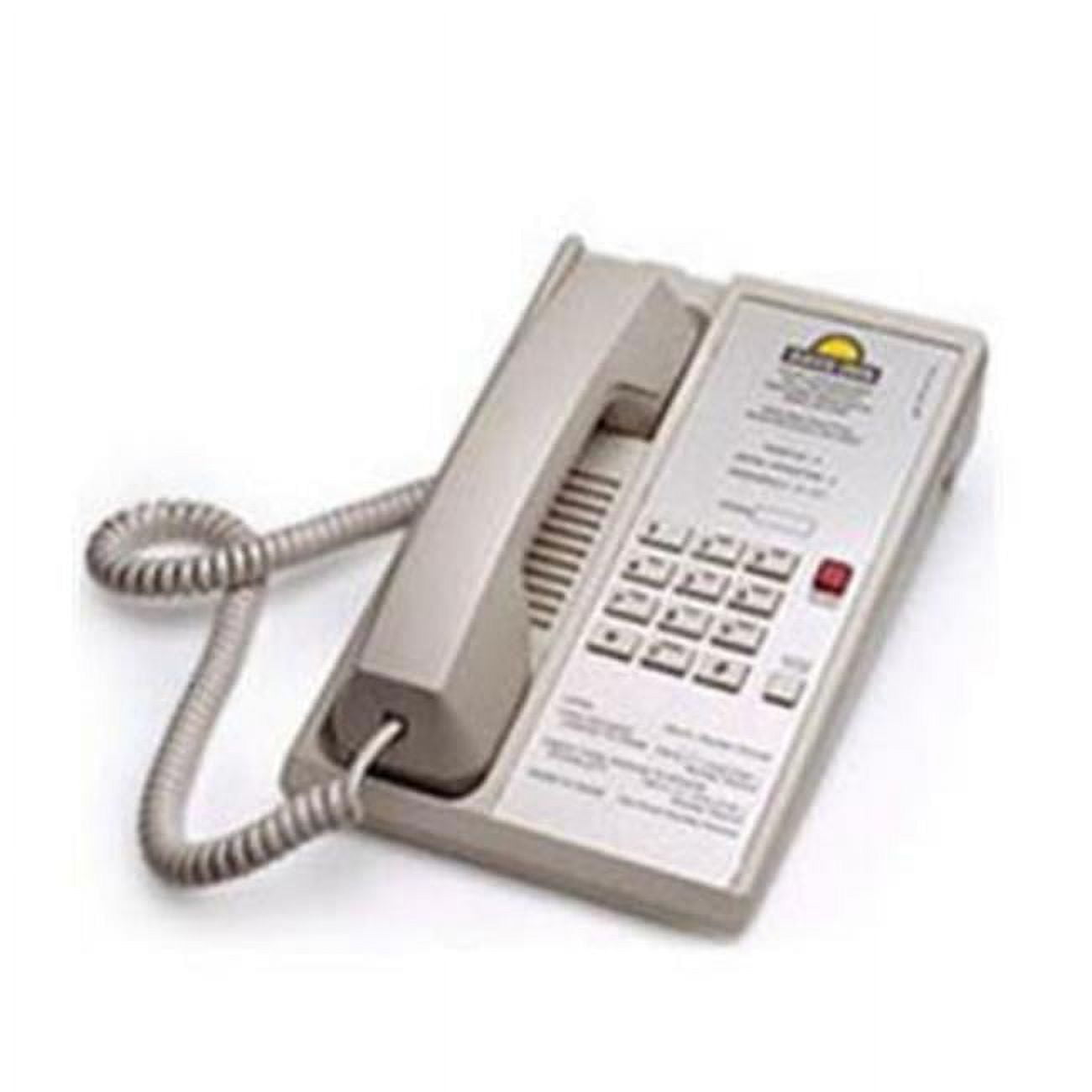 Scitec DIA65309 Single-Line Guestroom Telephone - Textured Finish - Desk or Wall Mountable