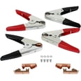 thumbnail image 1 of Scitoo 4pcs Car Parrot Clip, Red/Black, 1100 Amp, 1 of 5