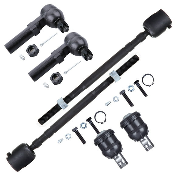 Scitoo 6PCS Front Suspension Kit Tie Rod Ends Inner and Outer Passenger Side Ball Joints fit 1991 for Chrysler TC MASERATI
