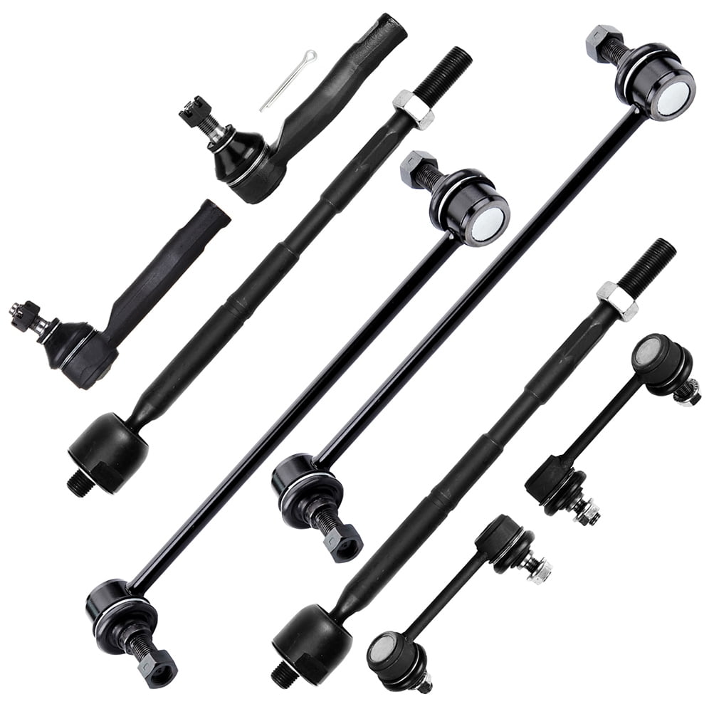 SCITOO Front & Rear Suspension Kit - Tie Rod Ends & Sway Bar Links For 2005-2010 SCION TC - View #2