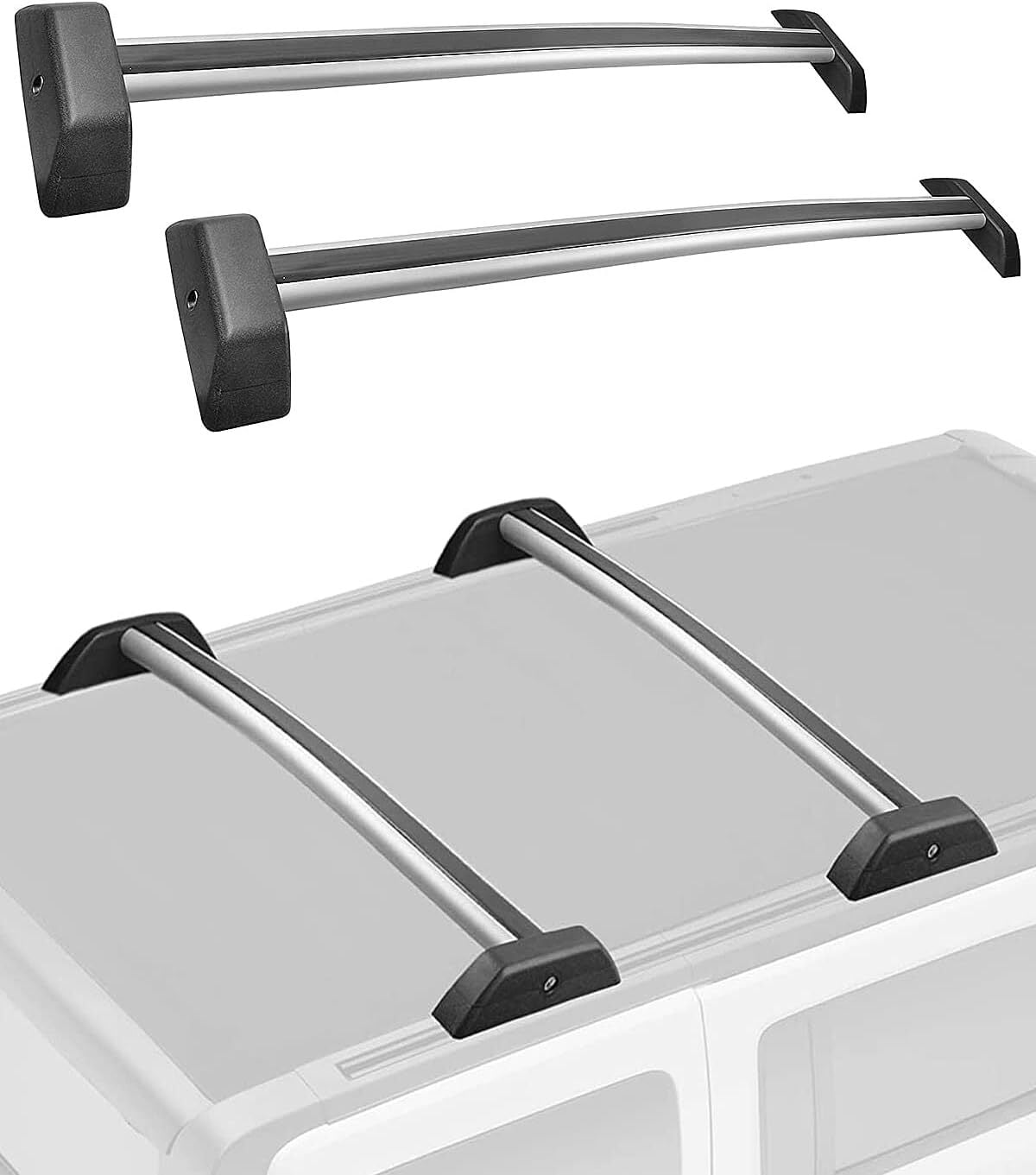 Scitoo Roof Rack Cross Bars Baggage Carrier For Hummer H3 20062010