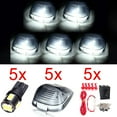 thumbnail image 1 of Scitoo T10 White 6-5730-SMD LED + Wiring Pack + 5Pcs Clearance Cab marker Smoke Light fit Ford F-250 F-350 F-450 F-550 Super Duty, 1 of 5