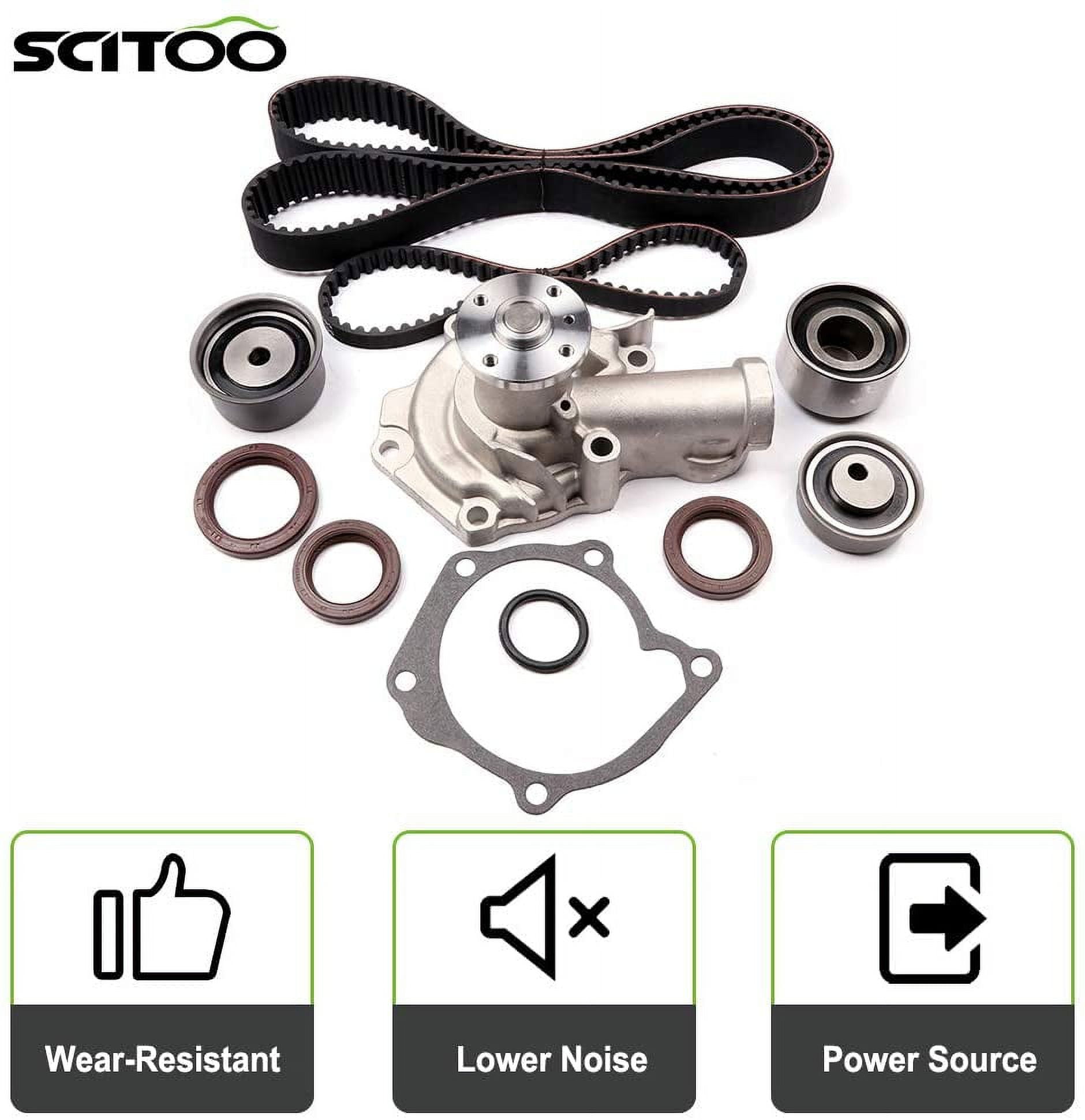 HNBR" Timing Belt Kit Fits 99-06 Hyundai Santa Fe Sonata Kia Optima 2.4L G4JS E