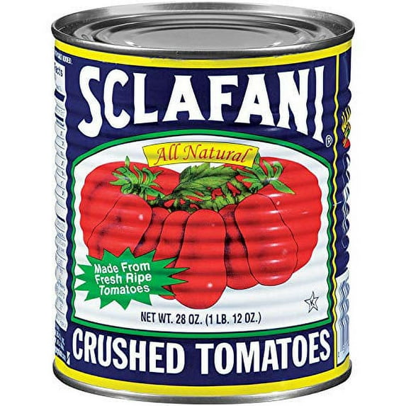 Sclafani - Crushed Tomatoes, (4)- 28 oz. Cans