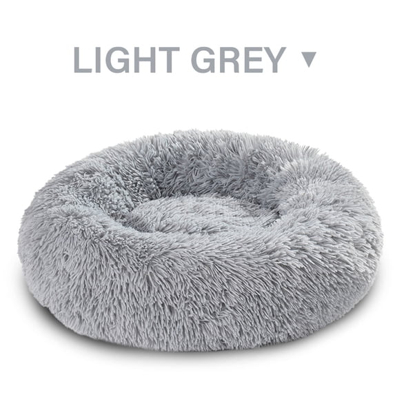 Scmkd Calming Plush Pet Cushion Sofa, Pet Bed,Fluffy Pillow Nest For Cats, Small Dogs And Medium Dogs