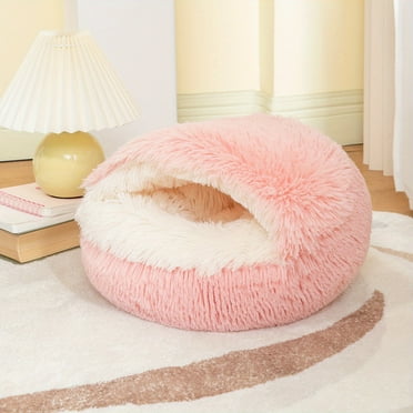 Scmkd Cat Nest Cat House Pet Cat Sleeping Nest Fluffy Cat Nest Kitten Beds Soft Nest For Cats Pet Supplies