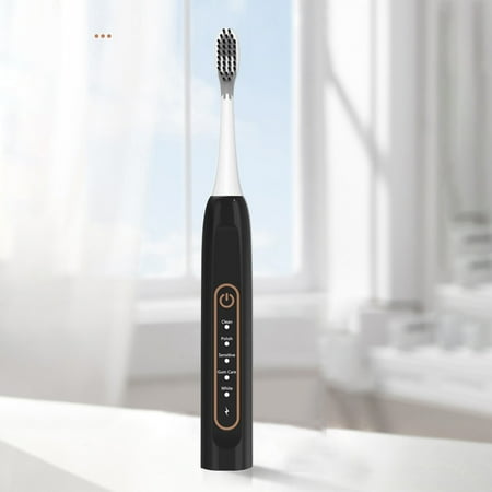 Scnor Electric Toothbrushes with 1 Replacement Brush Heads Rechargeable Whitening Power Sonic Tooth Brush for Adults and Kids ,Smart Timer ,5 Modes ,1 Count
