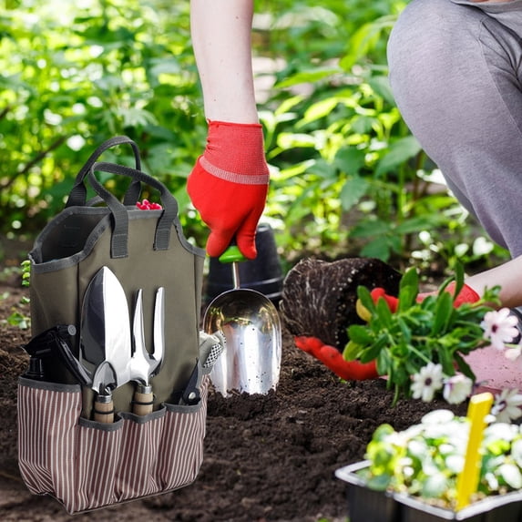 Scnor Garden Pocket on Clearance- Garden Tool Bag, Heavy Duty Canvas Tool Storage Home Organizer Gardening Tool Kit Holder