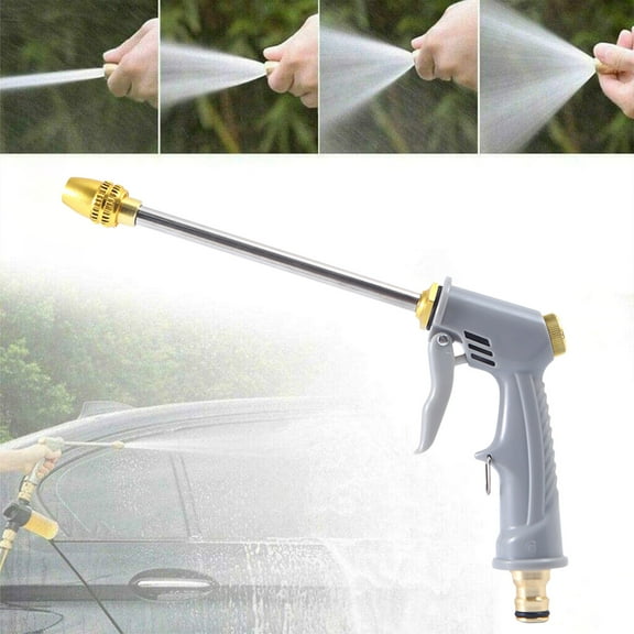 Scnor Hose Nozzle in Clearance- High Pressure Water Hose Nozzle Long Spray Nozzle Garden Hose Car Wash