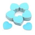 thumbnail image 1 of Scnwvu 40 Pieces Heart Nail File Emery Boards Nail Buffer File Nail Tools for Women Girls - Blue, 1 of 2