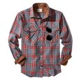 thumbnail image 1 of Geeksport Mens Flannel Shirts Long Sleeve Plaid Shirt for Men Casual Button Down Work Shirts, 1 of 7