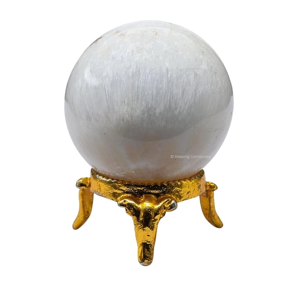 Scolecite Crystal Ball Sphere 1.5" Inches