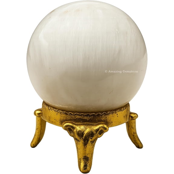 Scolecite Crystal Ball Sphere 2" Inches