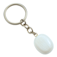 thumbnail image 1 of Scolecite Crystal Car Key Holder, Tumbled Crystal Keychain, 1 of 5