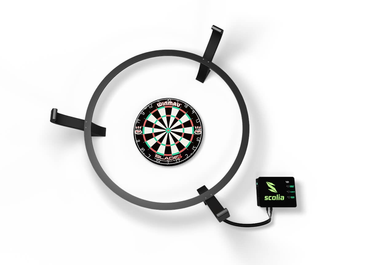 Scolia Pro Steel Tip Darts Automatic Scorekeeping System