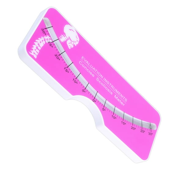 Scoliometer Meter Device 0-30° Measurement for Measuring Spinal Alignments,Measure Spine Slope