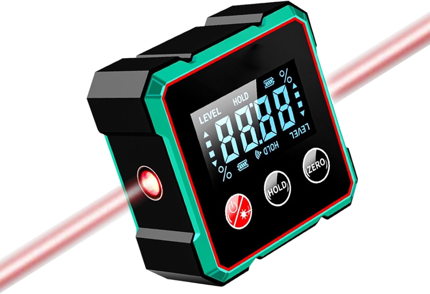 Scomeri Digitale Wasserwaage Mit Magnet - Winkelmesser Und Level In Einem