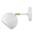 thumbnail image 1 of Sconce Wall Lamp Light Fixture, White, Metal, Modern Contemporary, Mid Century Living Kitchen Cafe Bistro Restaurant Hospitality, 1 of 9