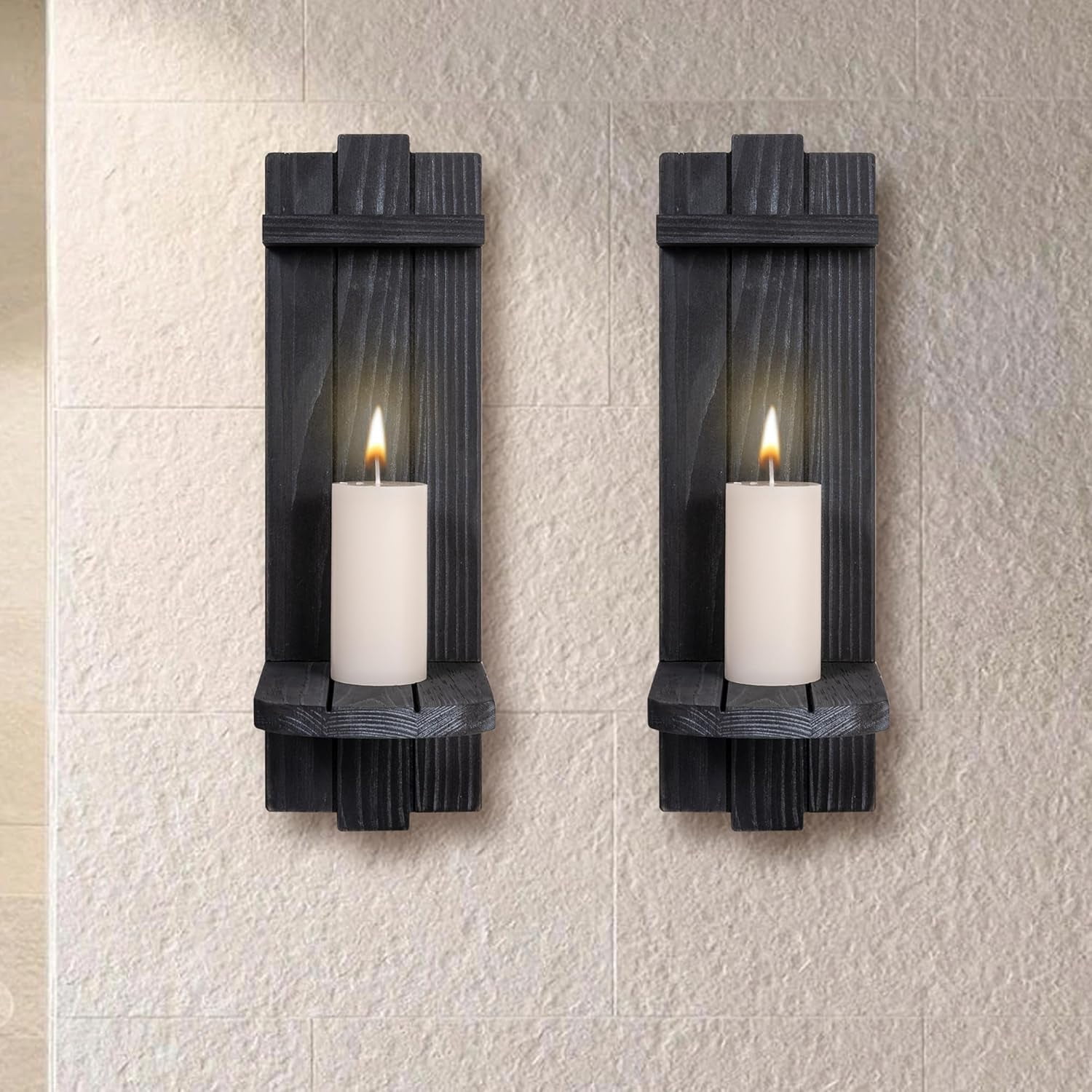 Farmhouse Wall Candle Sconcesnull