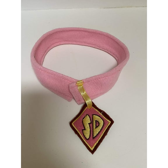 Scooby Doo 16 Pink Dog Collar Great for A Plush Stuffed Animal Replacement Easter Spring New