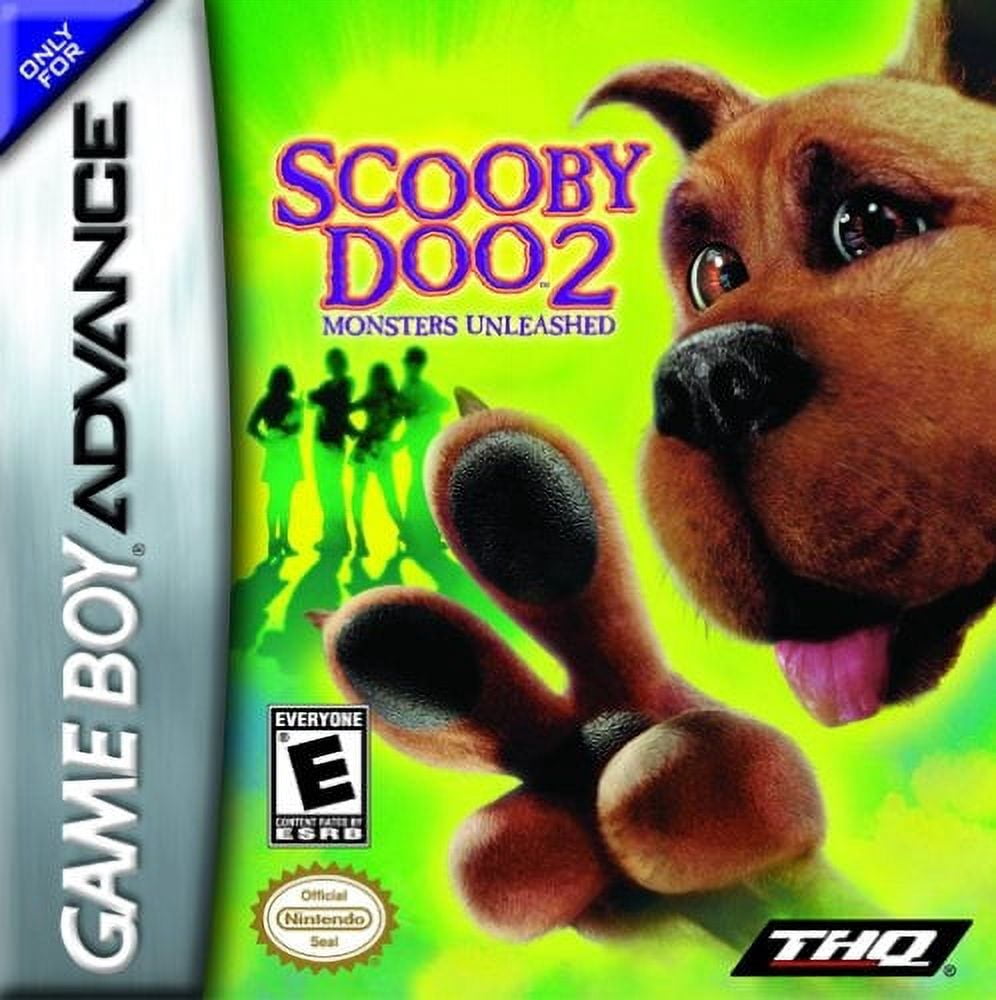 Restored ScoobyDoo 2 Monsters Unleashed Nintendo Gameboy Advance