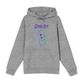 thumbnail image 1 of Scooby-Doo 3D Line Art Adult Heather Gray Long Sleeve Hoodie-XL, 1 of 3