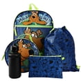 thumbnail image 1 of Scooby Doo 5 Piece Backpack Set with Novelty Shaped Lunch Bag, 1 of 7