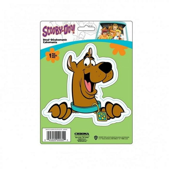 Scooby-Doo Peeking 6x8 Car Window Decal
