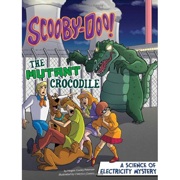 Pre-Owned Scooby-Doo! a Science of Electricity Mystery: The Mutant Crocodile (Scooby-Doo Solves It with S.T.E.M.) Paperback