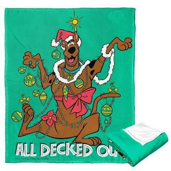 Scooby Doo All Decked Out Warner Bros Kids Silk Touch Throw Blanket, 50 x 60 inches