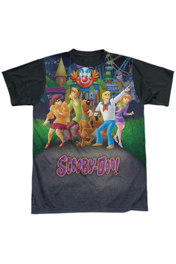 Scooby Doo Amusement Park Unisex Adult Halloween Costume Sublimated T Shirt
