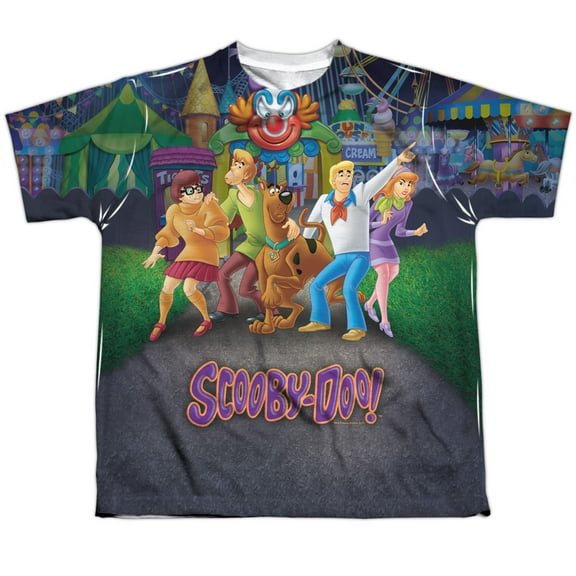 Scooby Doo - Amusement Park - Youth Short Sleeve Shirt - Large