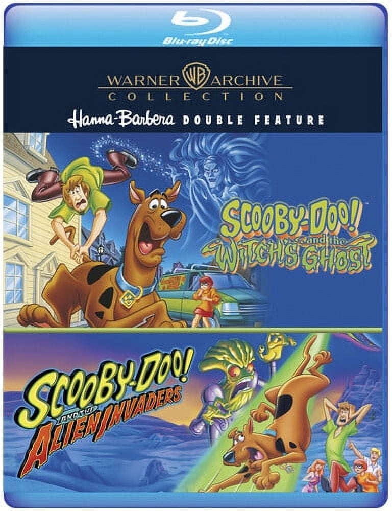 Scooby-Doo And The Witch's Ghost/Scooby-Doo And The Alien Invaders (Blu-ray), Warner Bros, Kids & Family