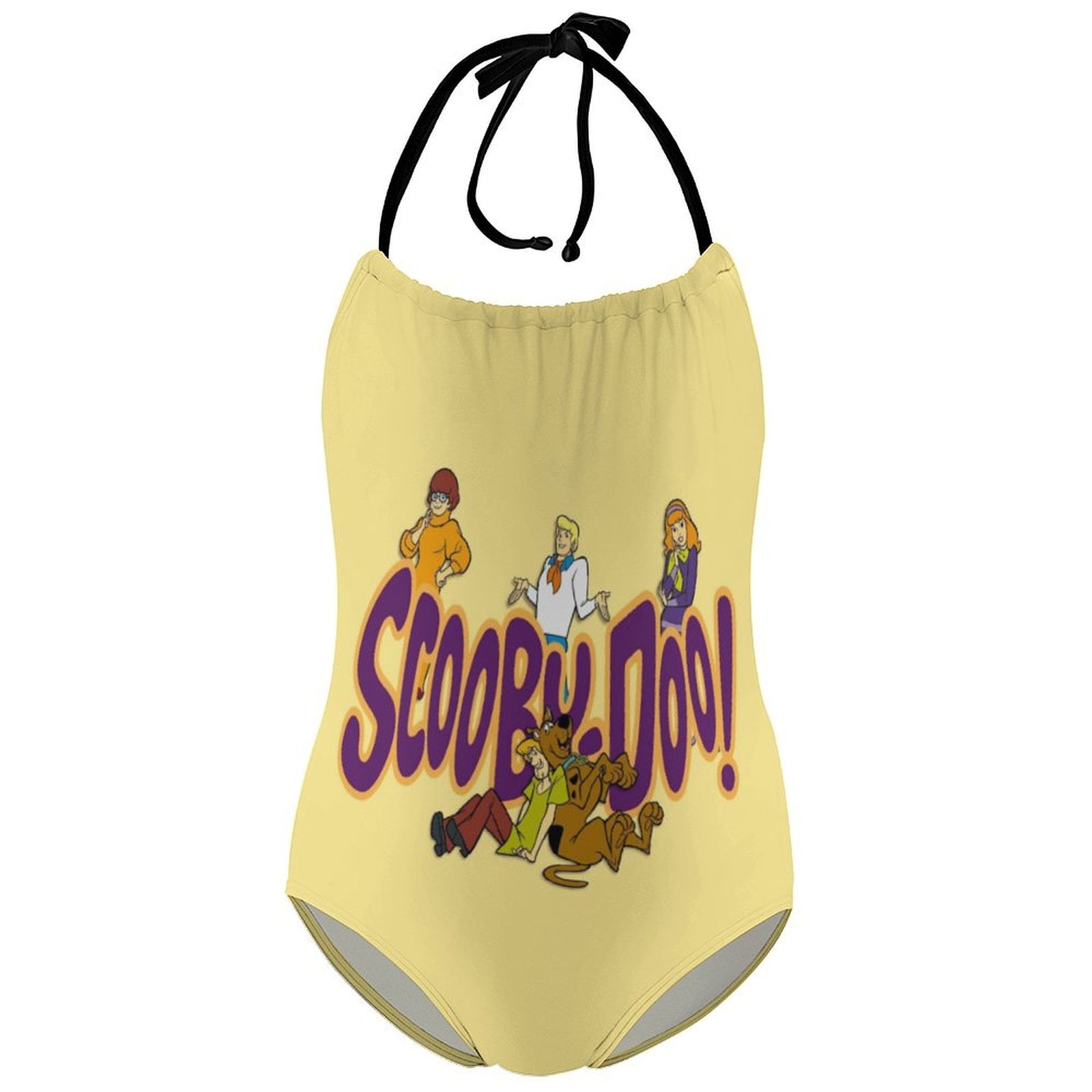 Scooby Doo Animated Girl's Swimsuit One-piece Summer Hawaii Beach Kid's ...