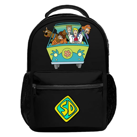 Scooby Doo Backpack Cartoon Rucksack Casual Traval Bag Women Men Outdoor Daypack