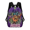 thumbnail image 1 of Scooby-Doo Backpacks 17 Inch Lightweight Bookbags Casual Daypack For Travel Hiking Work, 1 of 8