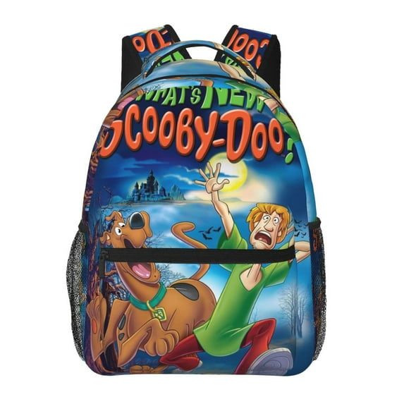 Scooby Doo Backpacks Daily Large Capacity Backpack Lightweight Rucksack Casual Daypack Bookbag Shoulder Bag