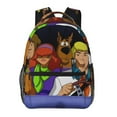 thumbnail image 1 of Scooby Doo Backpacks Daily Large Capacity Backpack Lightweight Rucksack Casual Daypack Bookbag Shoulder Bag, 1 of 7