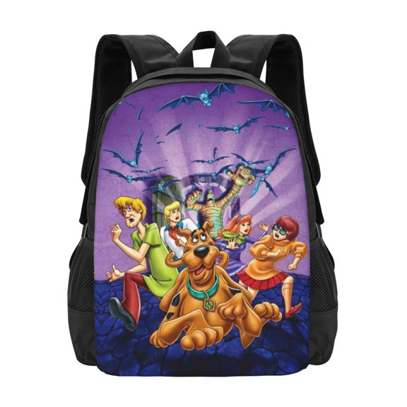Scooby Doo Backpacks HighCapacity Bag Adjustable Backpacks Fashion Outdoors Travel Daypack