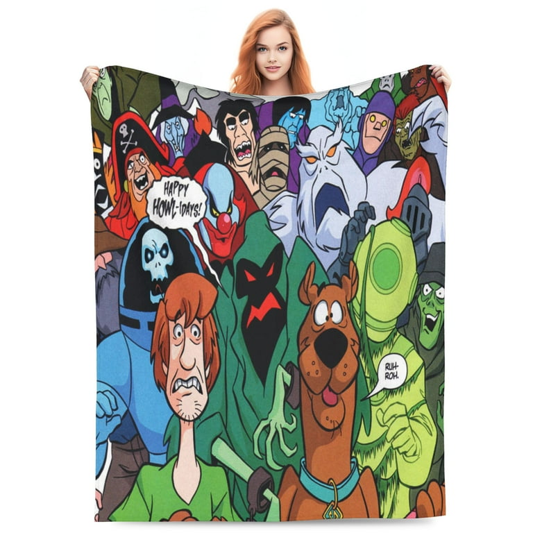 Scooby doo fleece throw blanket hotsell