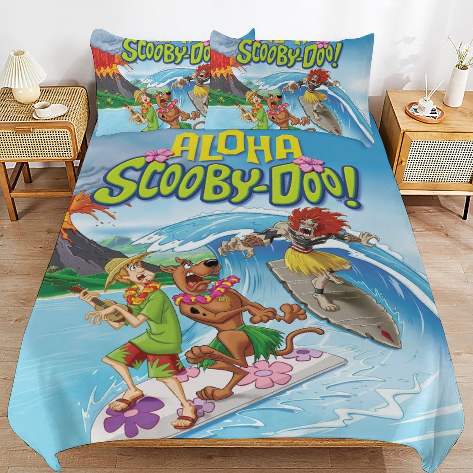 Scooby-Doo-Bedding-Set-Anime-